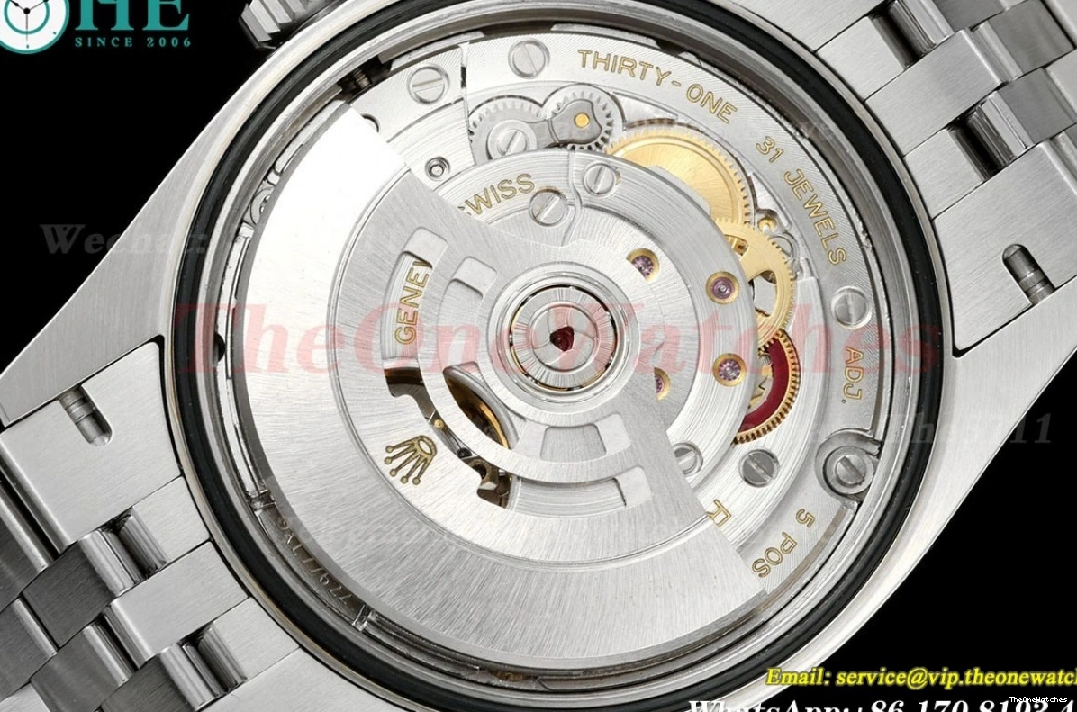 Green Jub JQF 36mm Datejust Stk 126234 SS SS VR3235 0326